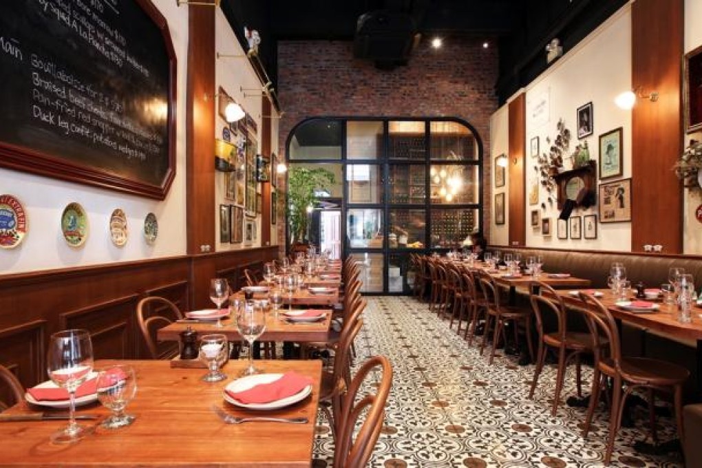 Restaurant Bistro du Vin at 1D Davis Street, Kennedy Town. Photo: Dickson Lee