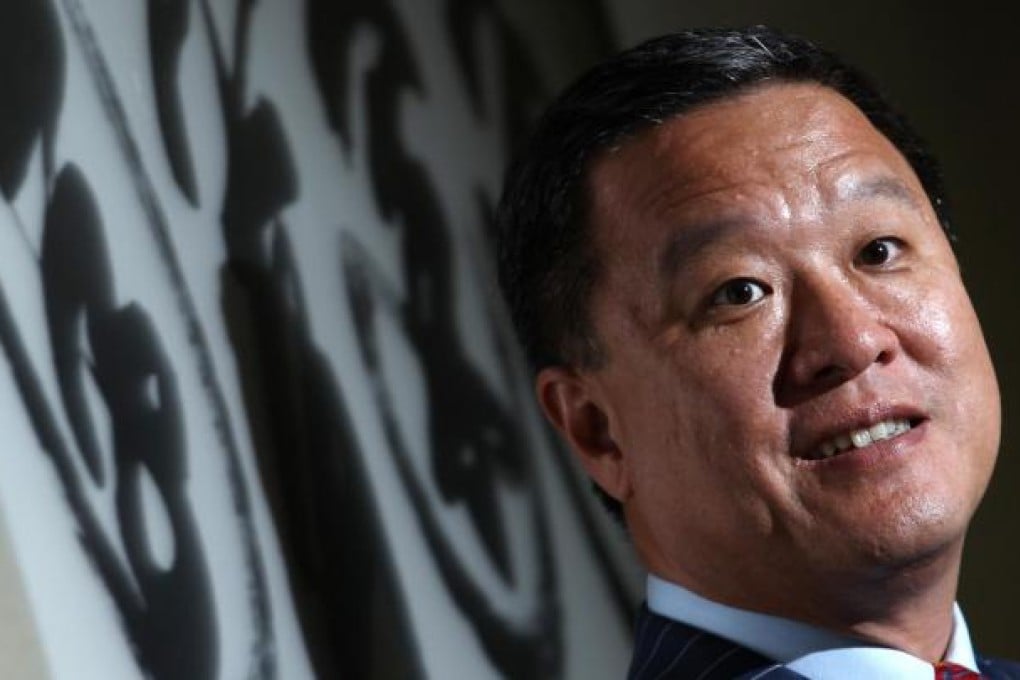 Barry Cheung, a director of Gateway Energy, says investors believe resources-related firms would do well in the long run. Photo: Nora Tam