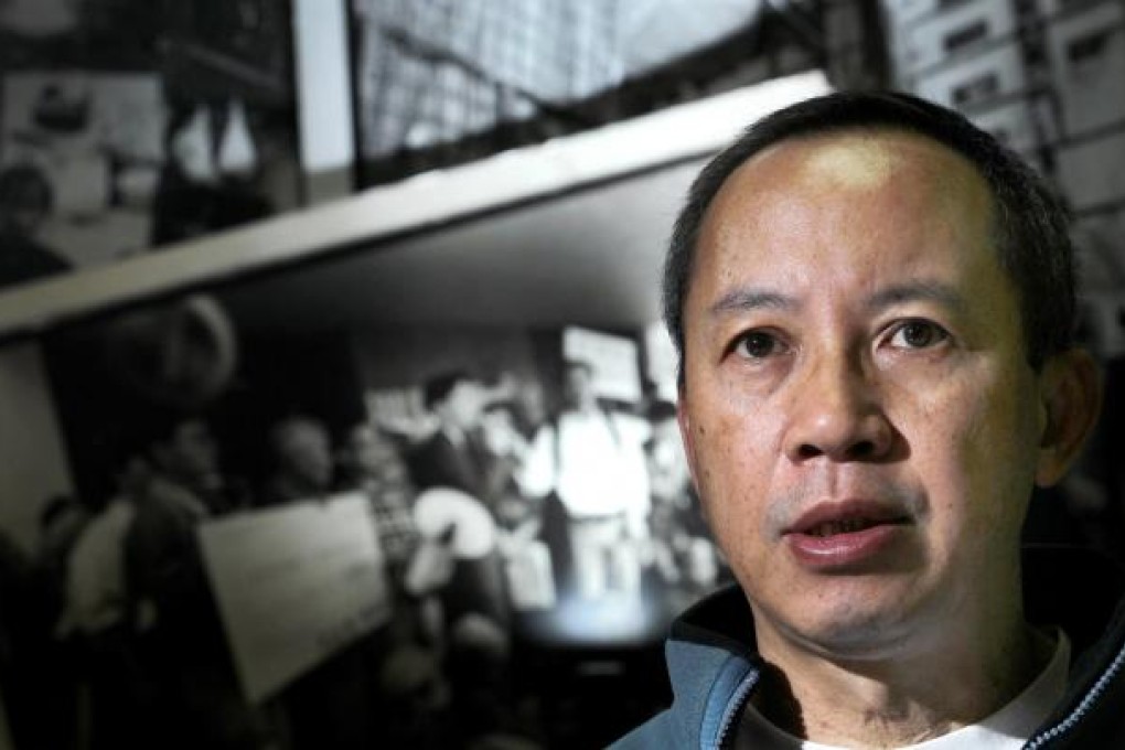 Ho Hei-wah, director of the Society For Community Organisation, has known Leung Chun-ying for more than 20 years. Photo: Nora Tam
