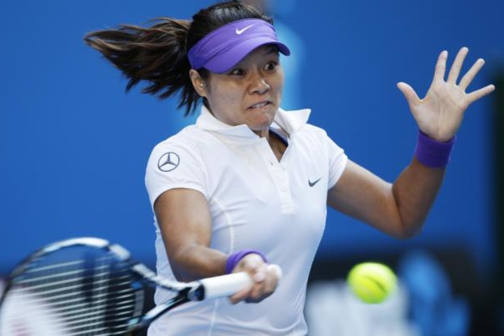 China's Li Na beat Germany's Julia Goerges to secure a spot in the Australian Open quarter-finals. Photo: EPA