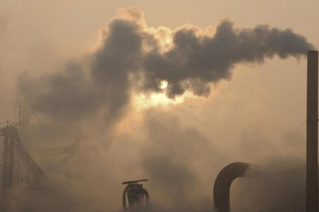 Pollution in China had run wild as a result of unchecked economic growth under a 'rule of men', as opposed to the rule of law.