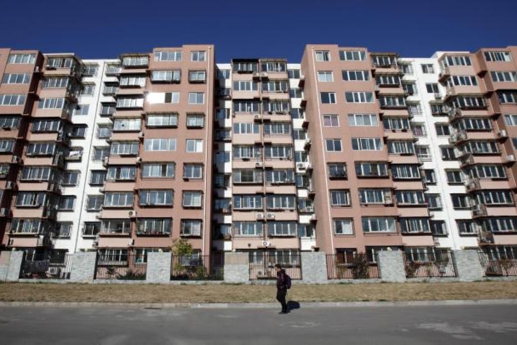 Property sales and prices have risen as Beijing's urbanisation plan raises hopes that more homes will be built. Photo: Bloomberg
