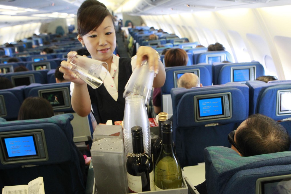Cathay cabin crew normally retire at the age of 55.
