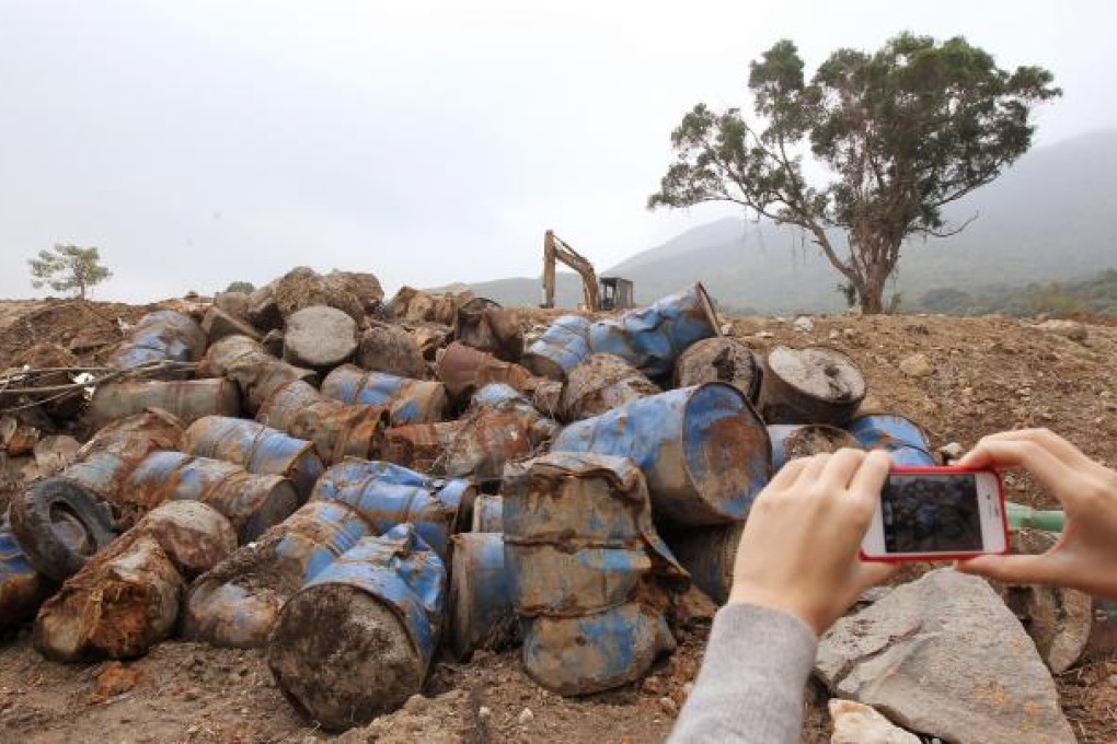 Illegal dumping is a serious problem. Photo: K.Y. Cheng