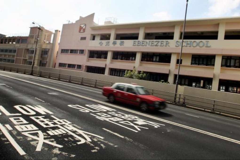 Ebenezer School in Pok Fu Lam Road is one example of a building that could be redeveloped into projects with higher plot ratios, agents say. Photo: Nora Tam