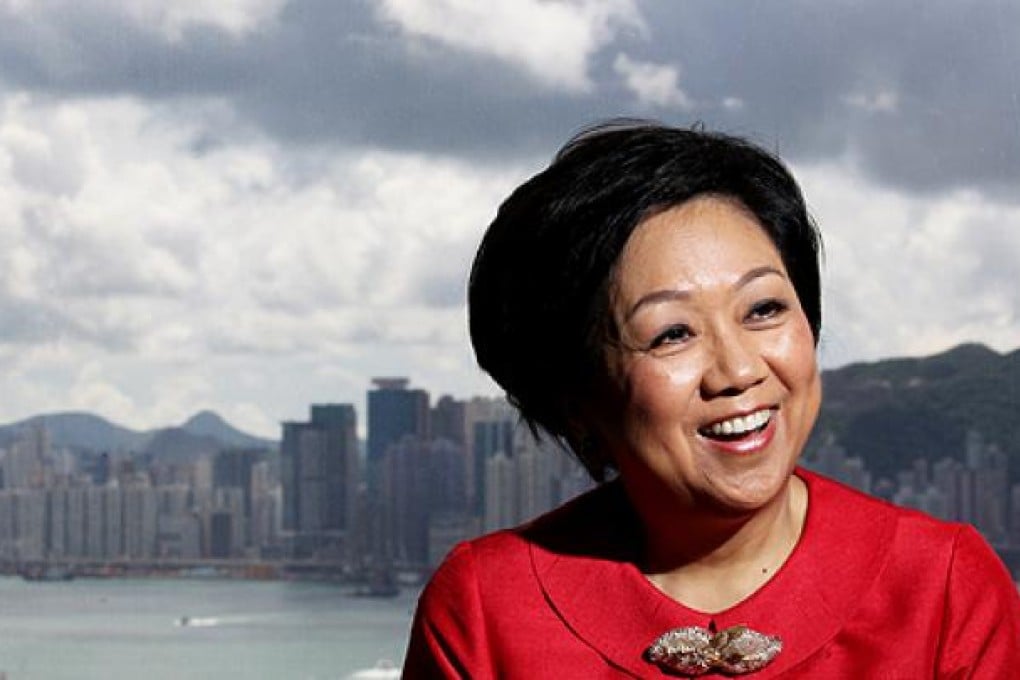 Laura Cha Shih May-lung. Photo: Nora Tam