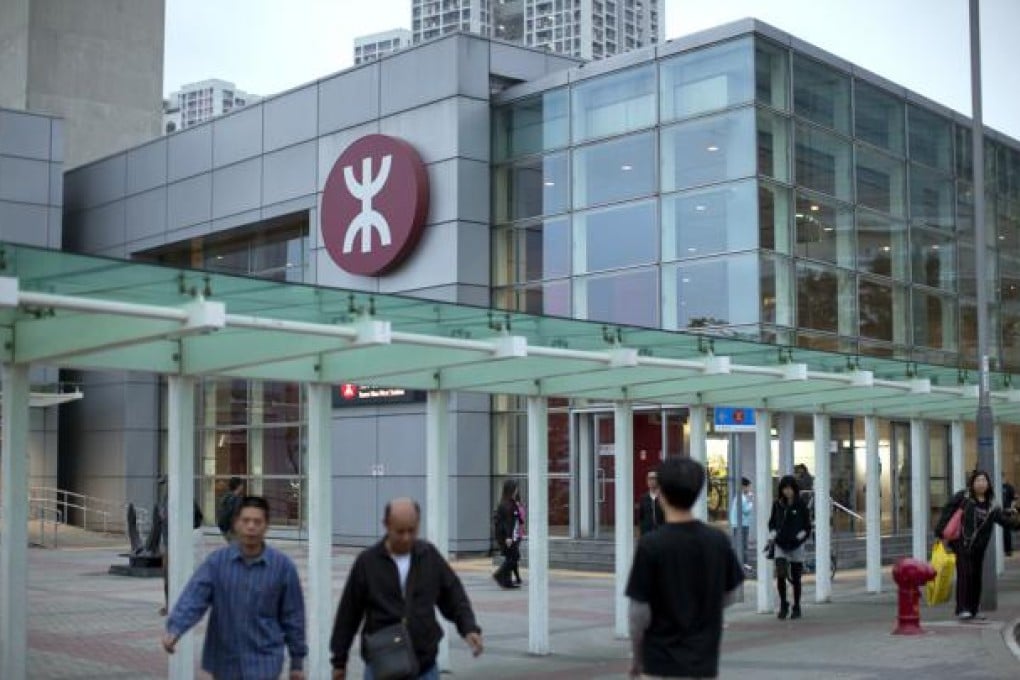 MTR Corp.'s Tsuen Wan West station. Photo: Bloomberg