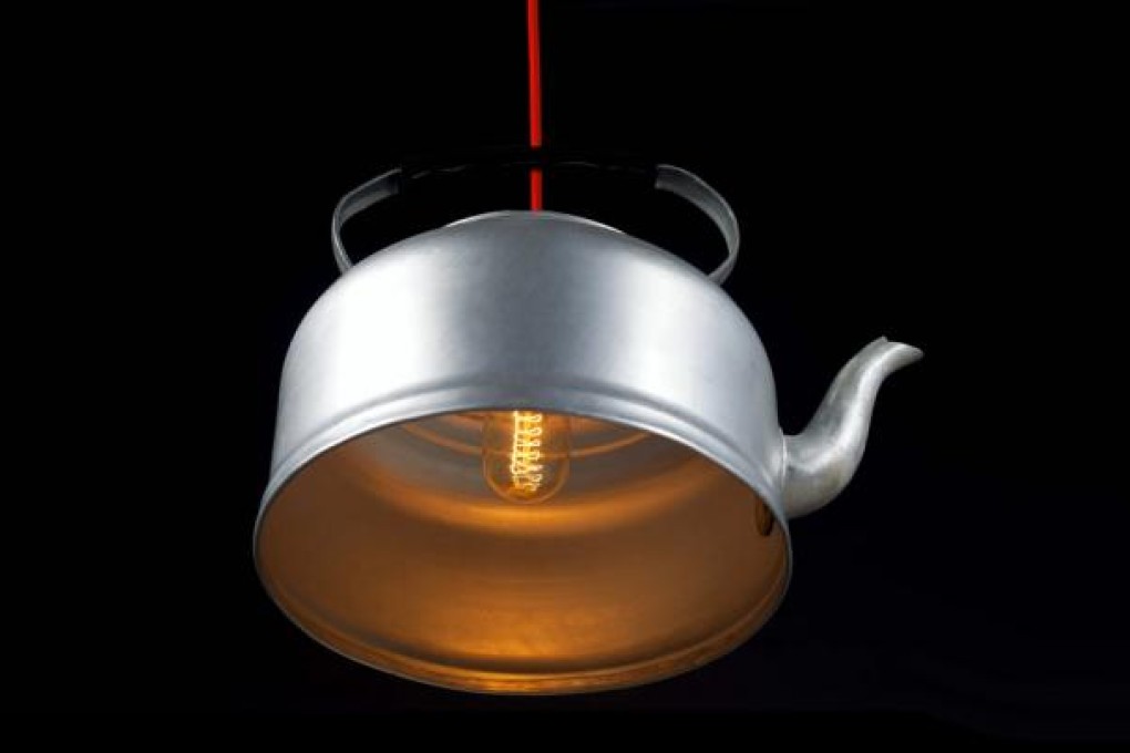 Kettle Lamp by Jonas' Design.
