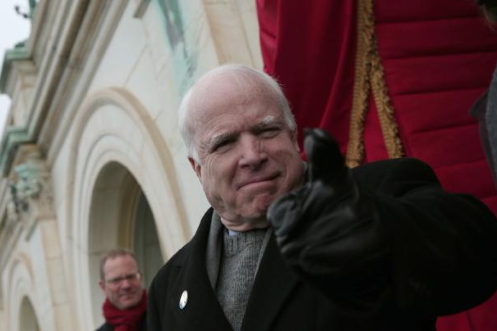 Republican John McCain thought President Obama delivered an "excellent speech". Photo: AP