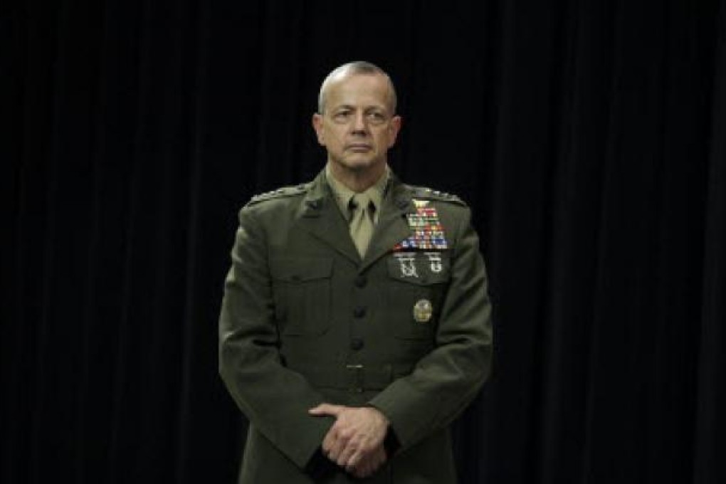 US General John Allen. Photo: AP