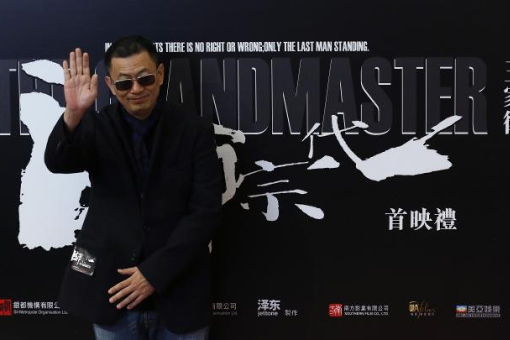Wong Kar-wai at the screening of his movie "The Grandmaster". Photo: Reuters