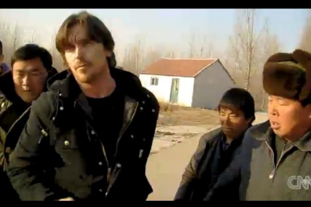 Christian Bale, seen here trying to visit Chen Guangcheng while he was under house arrest
