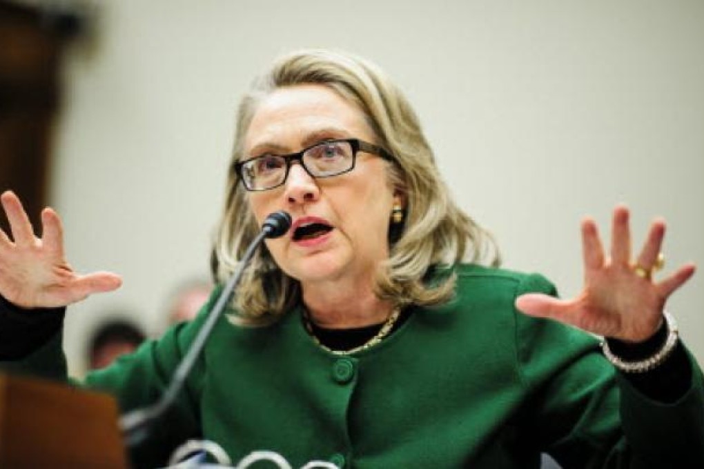 Secretary of State Hillary Clinton. Photo: EPA