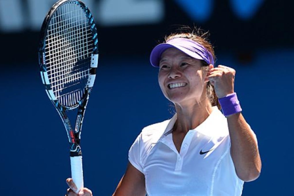 “Every time I’m back in Australia, I always feel something here,” said Li Na. Photo: AFP