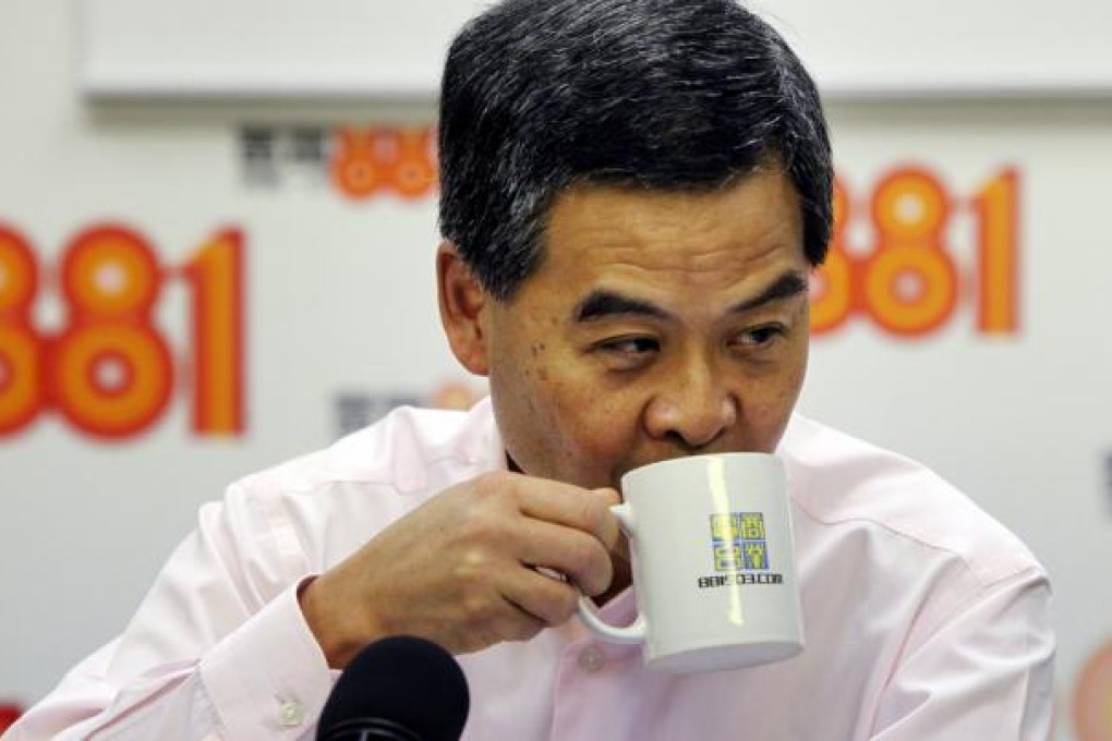 Chief Executive Leung Chun-ying. Photo: David Wong