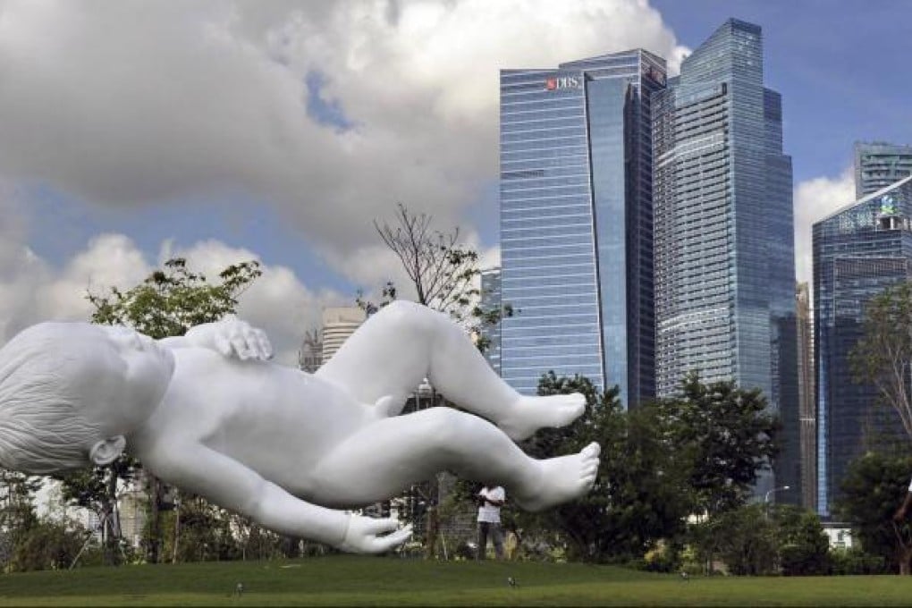 Singapore is going to need a baby boom to solve the problem of its ageing population. Photo: AFP