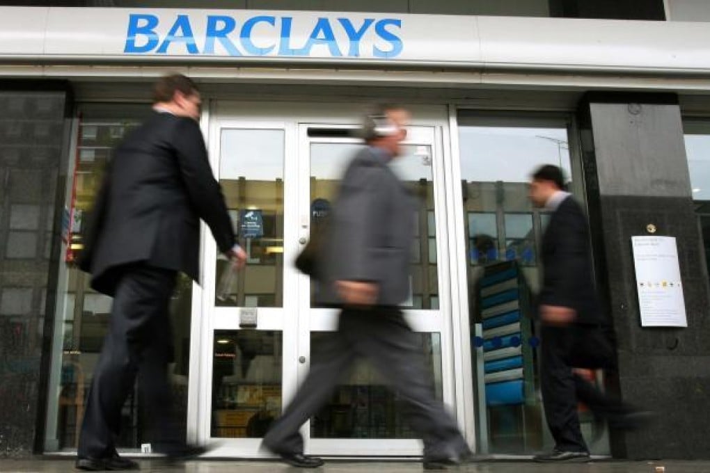 Barclays may pay up to three months' salary to the staff being made redundant. Photo: Bloomberg