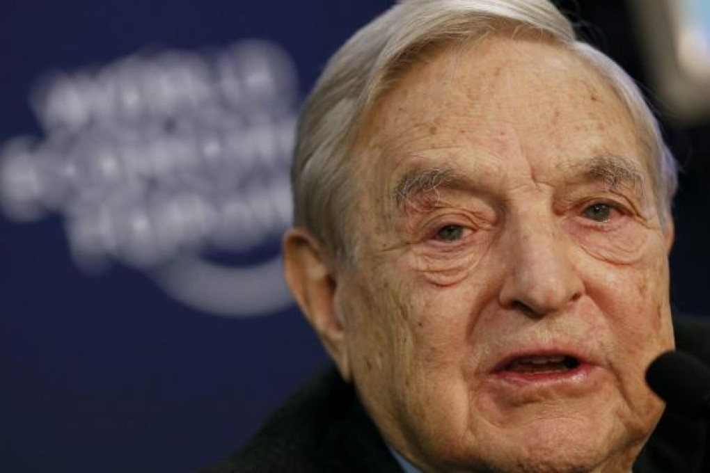 George Soros, chairman of Soros Fund Management, says the acute phase of the euro's turmoil is over. Photo: Reuters