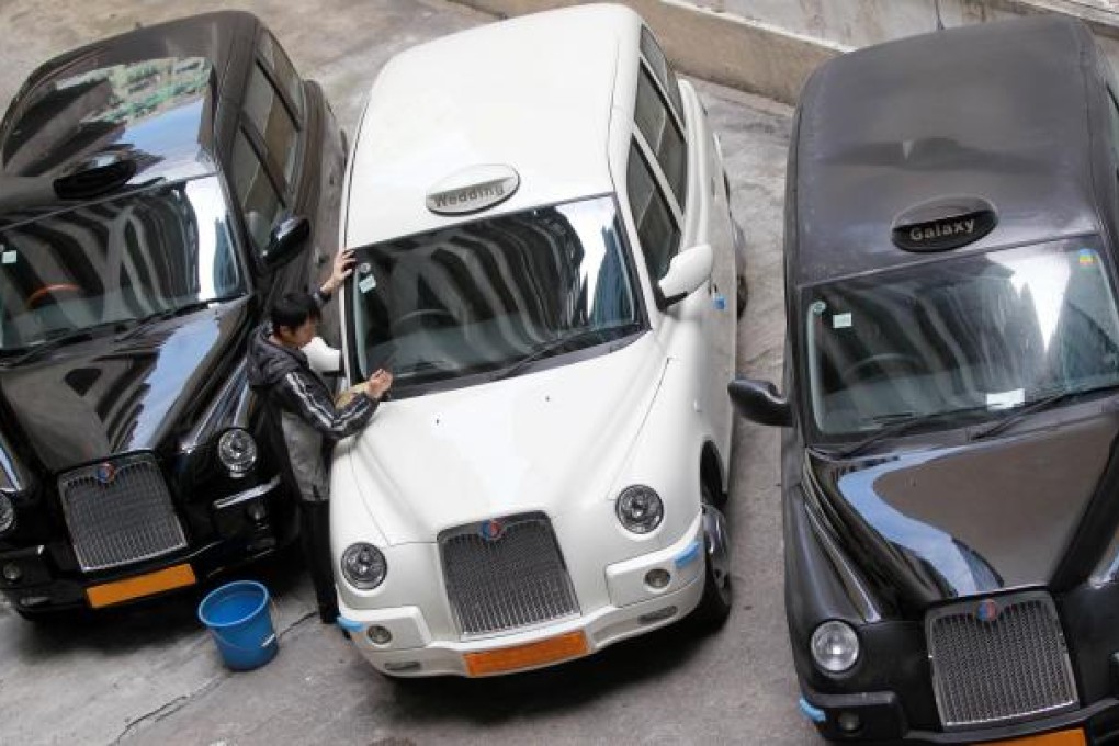 Zhejiang Geely has offered to buy the 80 per cent it does not own of London taxi manufacturer Manganese Bronze, which is under administration. Photo: K.Y. Cheng