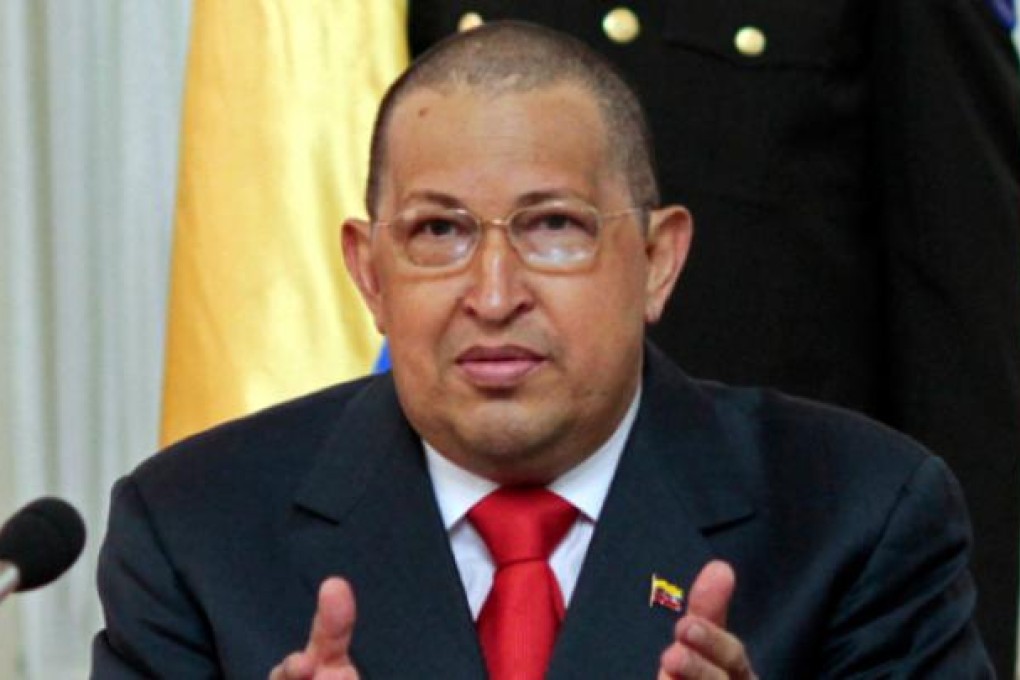 Venezuela's President Hugo Chavez . Photo: AP