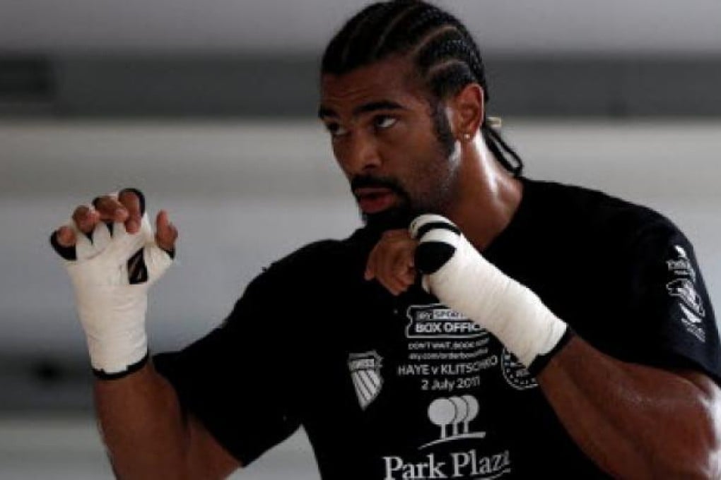 David Haye. Photo: AP