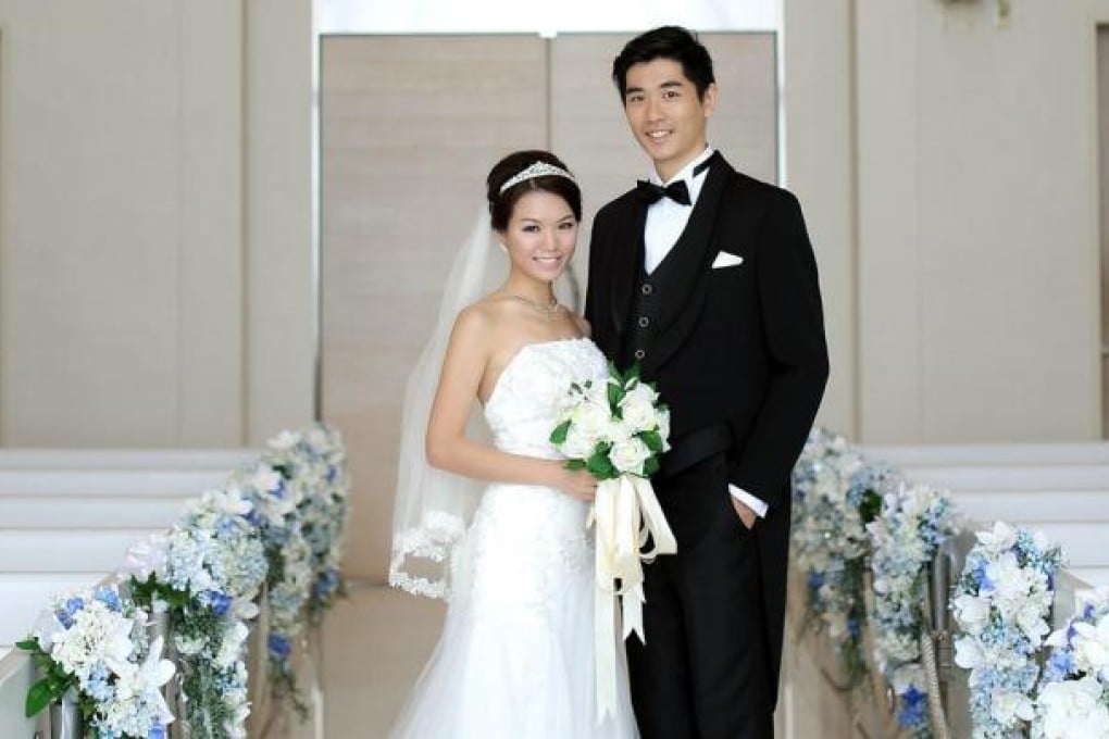 It wasn't long after they started dating that Olivia Chung and Hang Tang found out they were meant for each other. They married on December 12 last year. Photo: SCMP