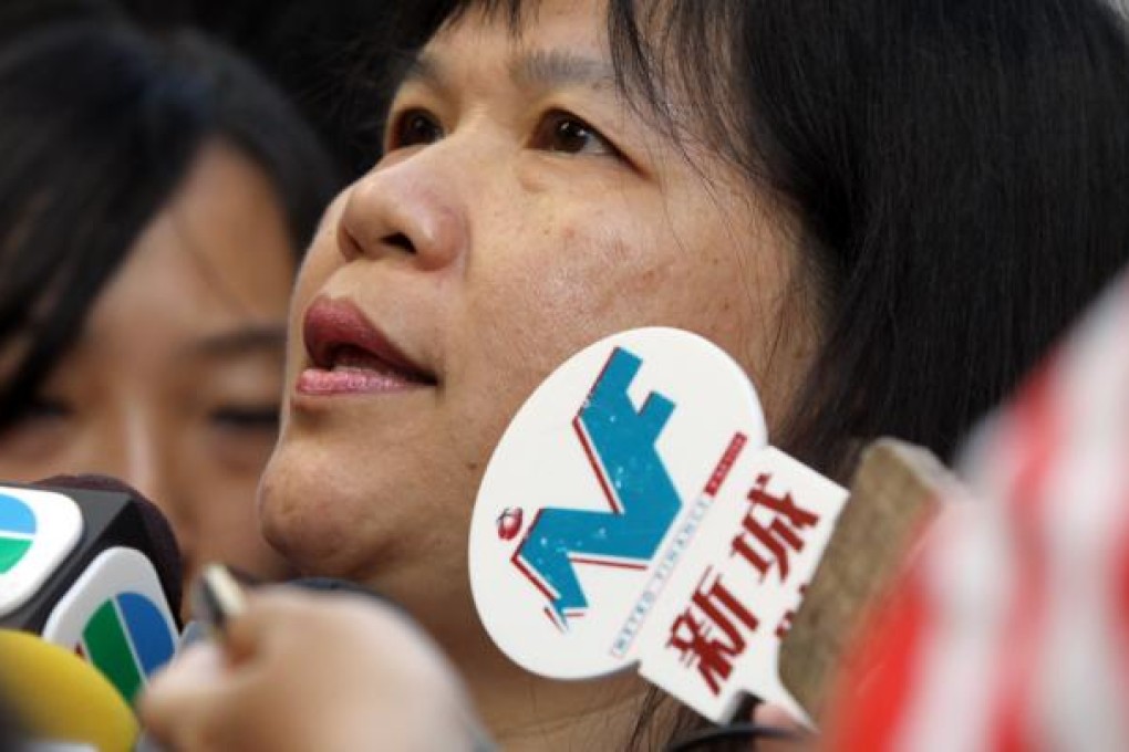 Mak Yin-ting, Chairperson of The Hong Kong Journalists Association. Photo: Edward Wong