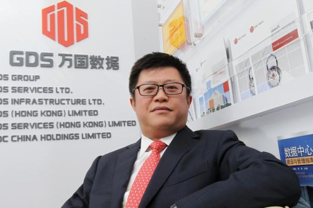 William Huang says a GDS subsidiary is exploring potential Hong Kong locations to set up the first of its two data centres. Photo: Edward Wong