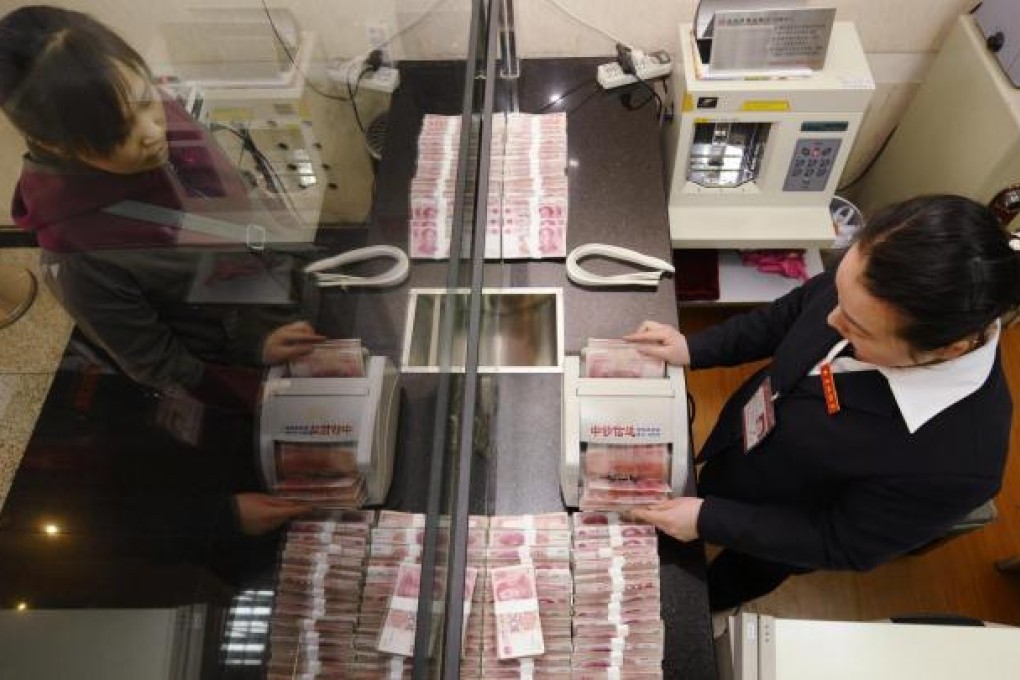 With banks offering low interest rates on the mainland, investors are looking for products that produce better yields. Photo: Reuters