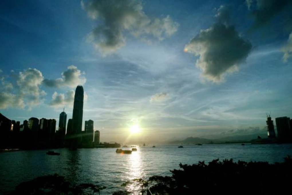 Hong Kong has the second-most expensive office space to lease in the world, behind London's West End. Photo: Felix Wong
