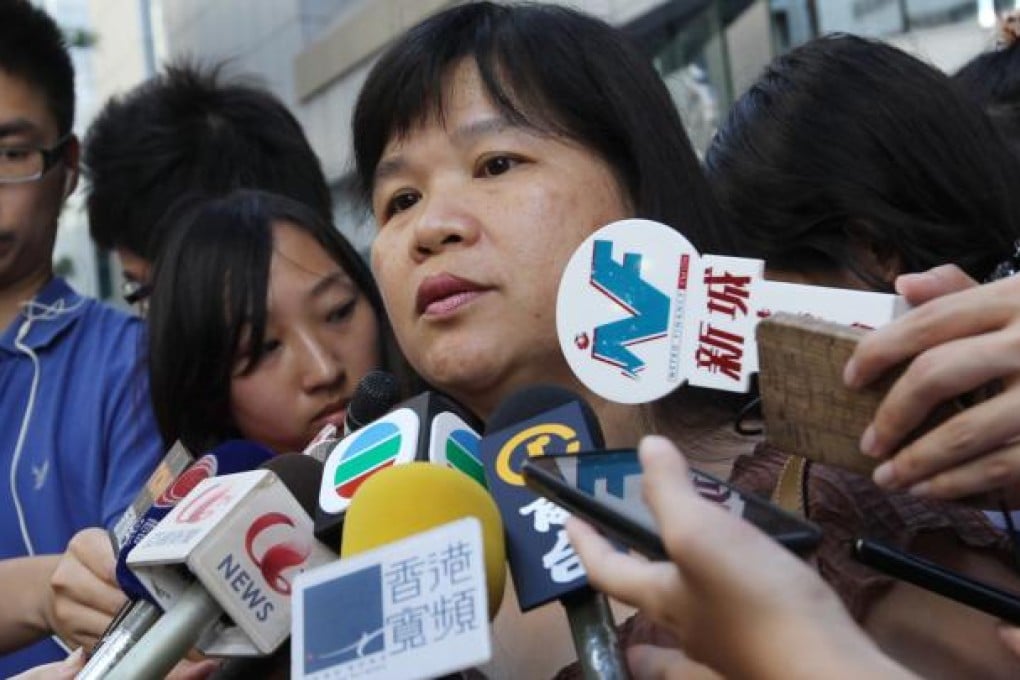 Mak Yin-ting, Chairperson of The Hong Kong Journalists Association. Photo: Edward Wong