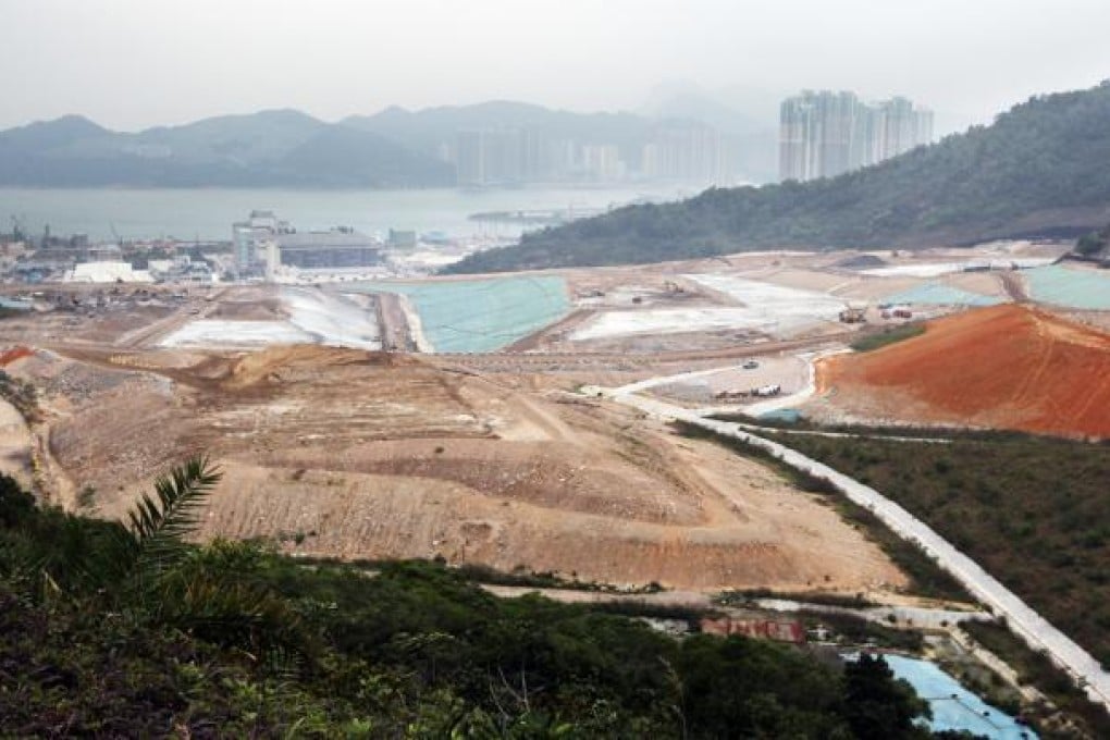 Landfill in Tseung Kwan O. Hong Kong's three landfills will reach capacity in 2019. Photo: Sam Tsang