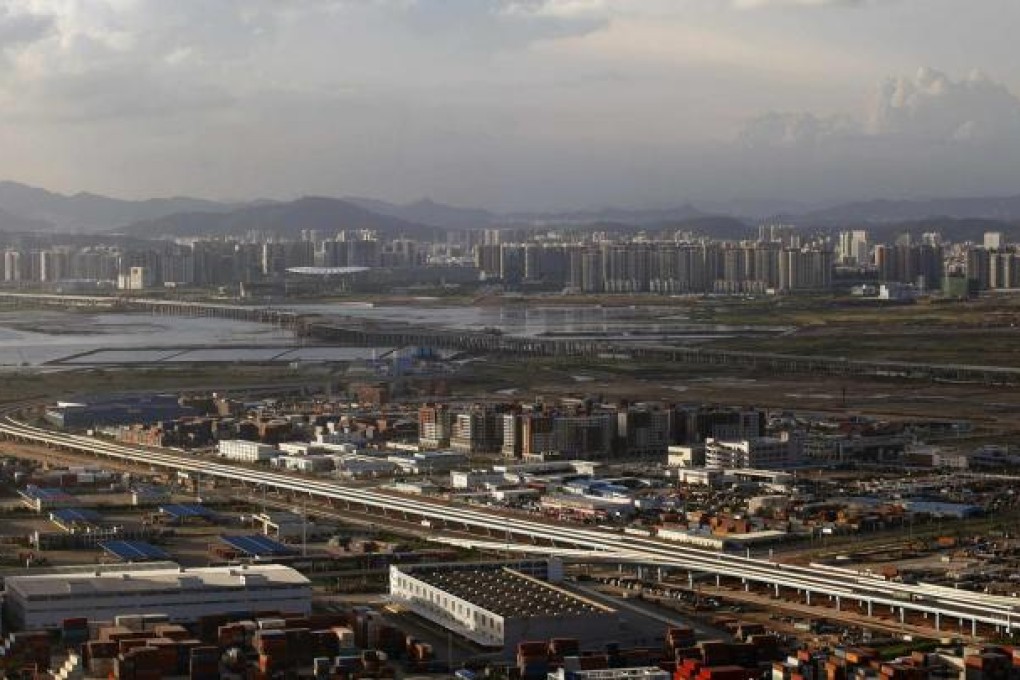 Hong Kong will advise on Qianhai's financial services. Photo: Reuters