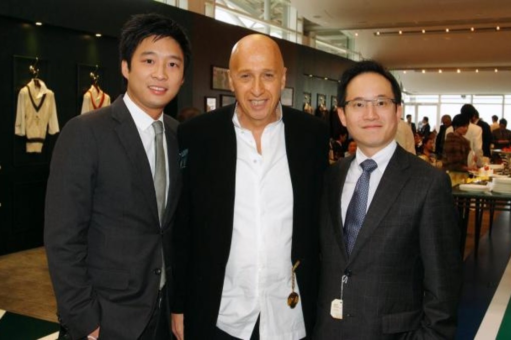 Eric Fok, Allan Zeman and Thomas Tsang
