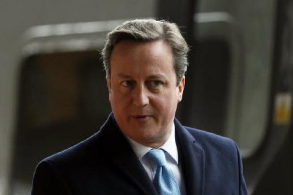 British Prime Minister David Cameron. Photo: Reuters