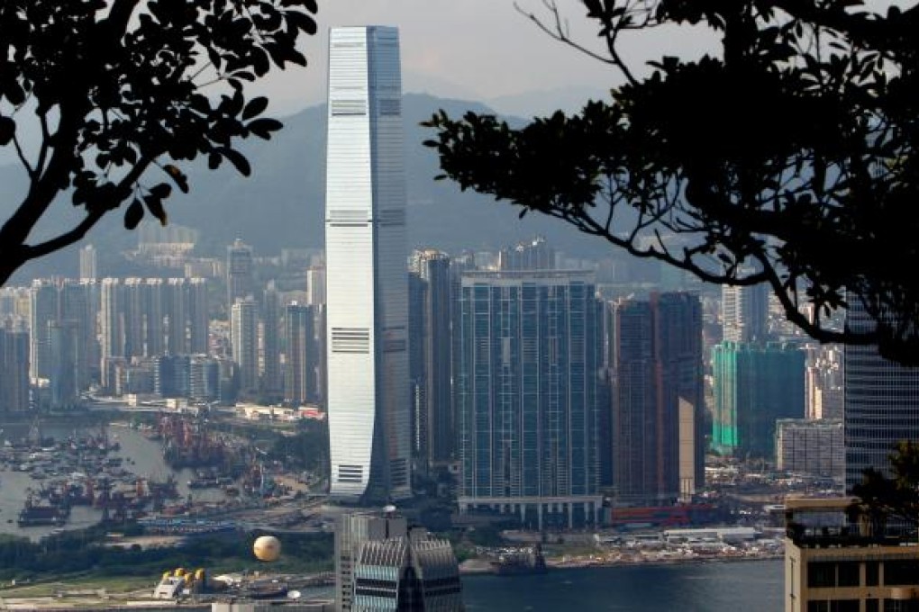 The ICC is the tallest building in Hong Kong. Photo: Sam Tsang