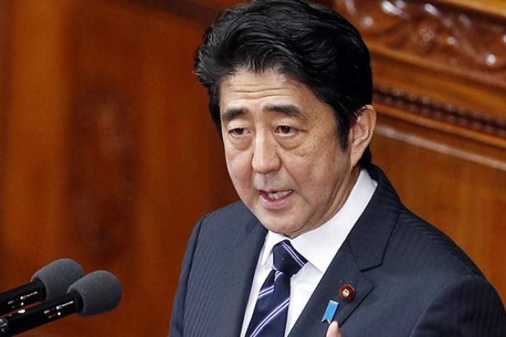 Japanese Prime Minister Shinzo Abe. Photo: AP
