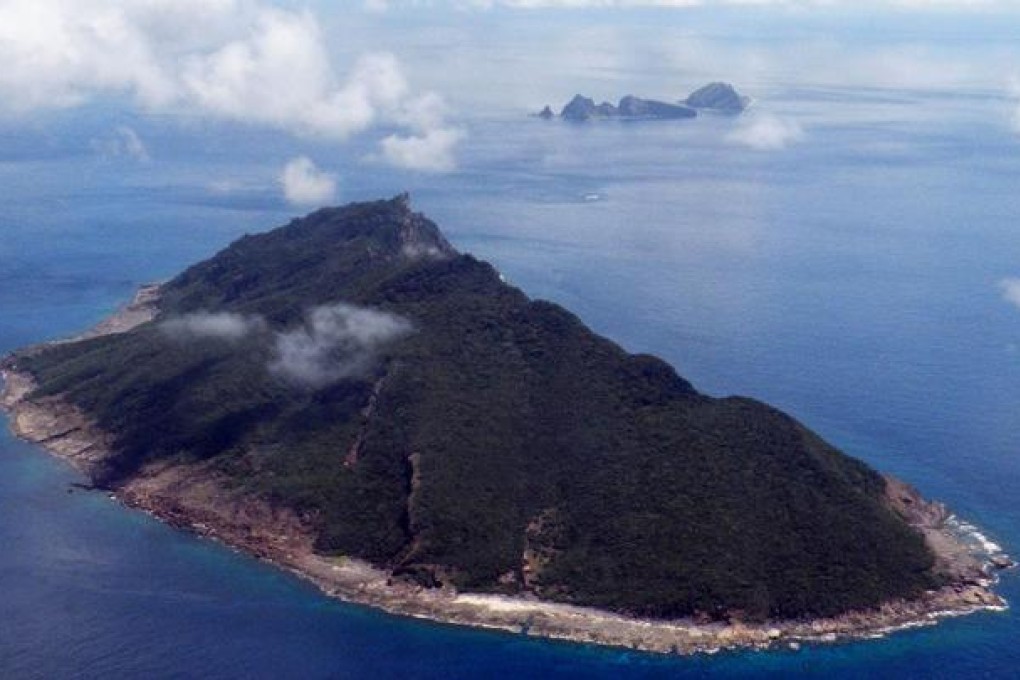 Disputed Diaoyu/Senkaku Islands.