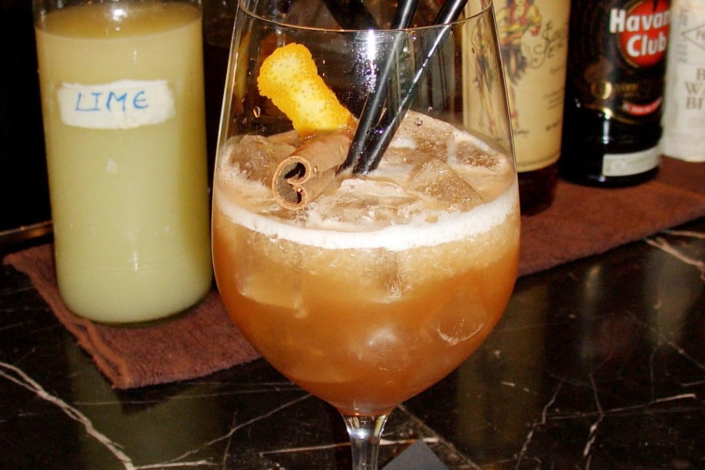 Cocktail: Spiced rum punch