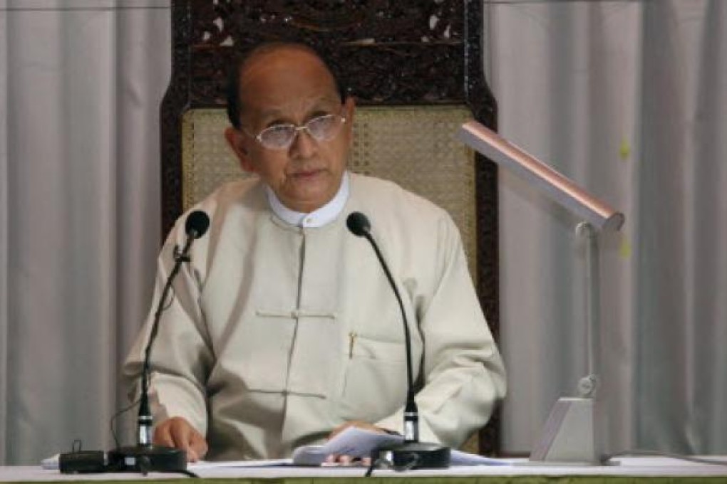 President Thein Sein. Photo: EPA