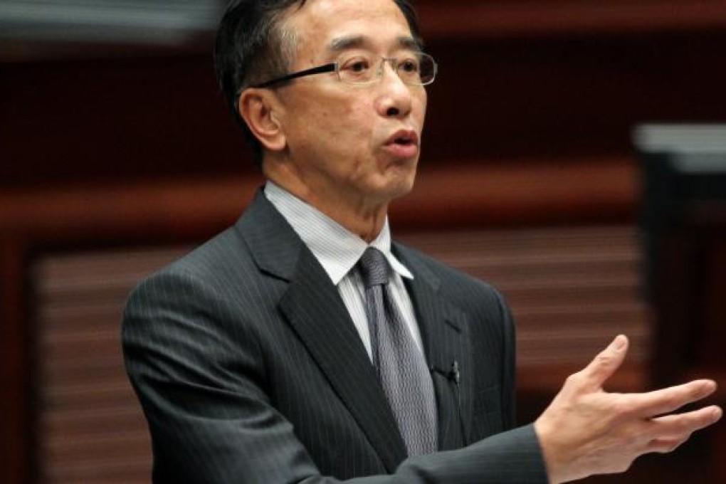 Lawmaker James Tien Pei-chun. Photo: K. Y. Cheng