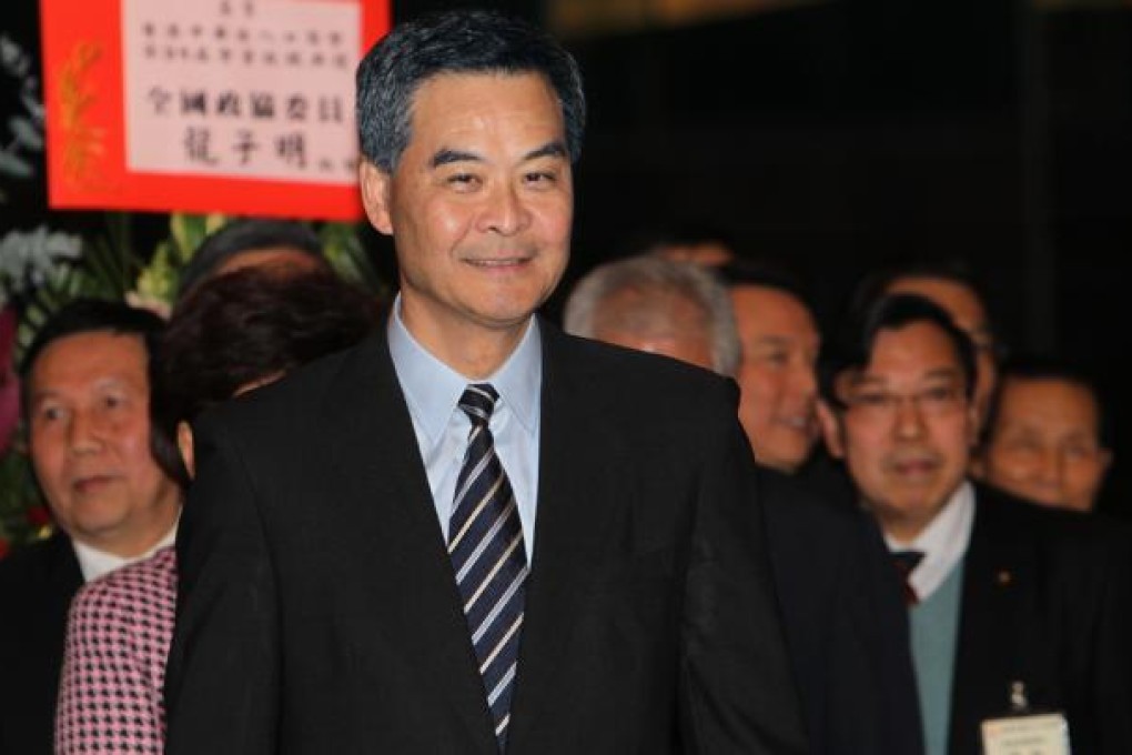 Chief Executive Leung Chun-ying. Photo: Dickson Lee