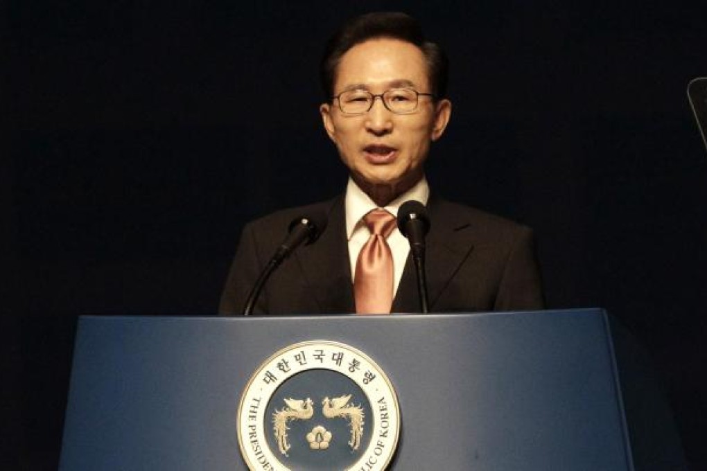 Lee Myung-bak. Photo: AP