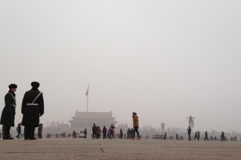 A view of the Tiananmen Square in Beijing on January 30, 2013.  Photo: SCMP/Simon Song