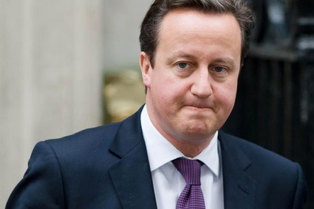 British Prime Minister David Cameron. Photo: AFP