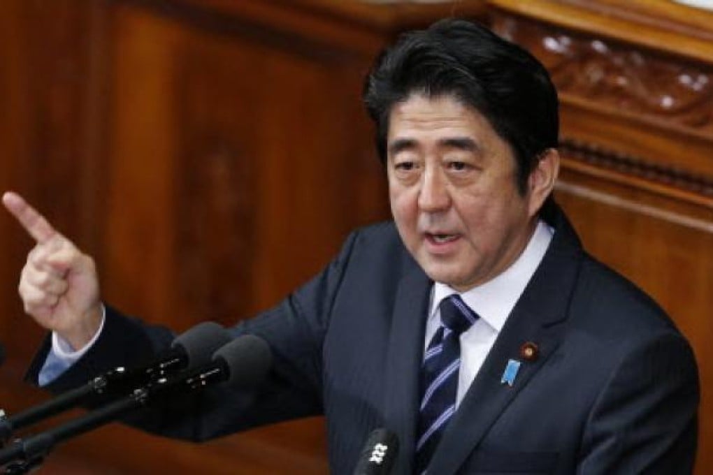 Japanese Prime Minister Shinzo Abe. Photo: AP