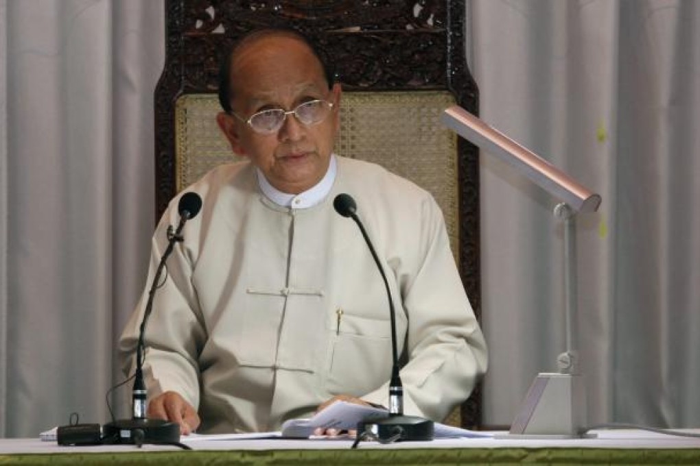 Myanmar President Thein Sein. Photo: EPA