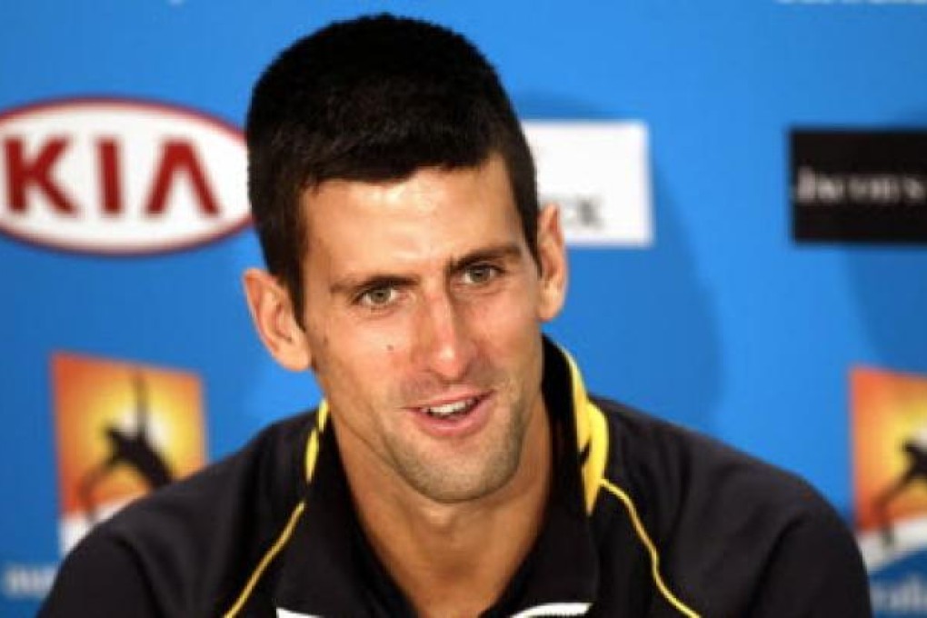 Novak Djokovic of Serbia. Photo: EPA