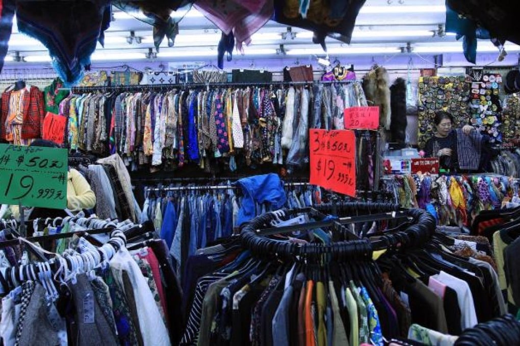 Me & George outlets sell a mix of second-hand and out-of-date clothes and accessories. Photo: Jonathan Wong