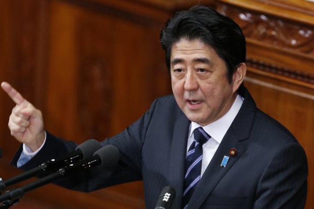 Shinzo Abe. Photo: AP